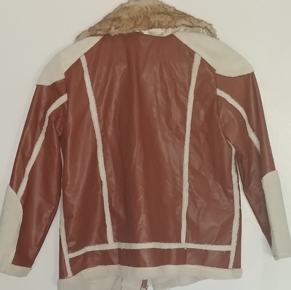 Brand new leather fur coat for mens - Picture 2 of 2